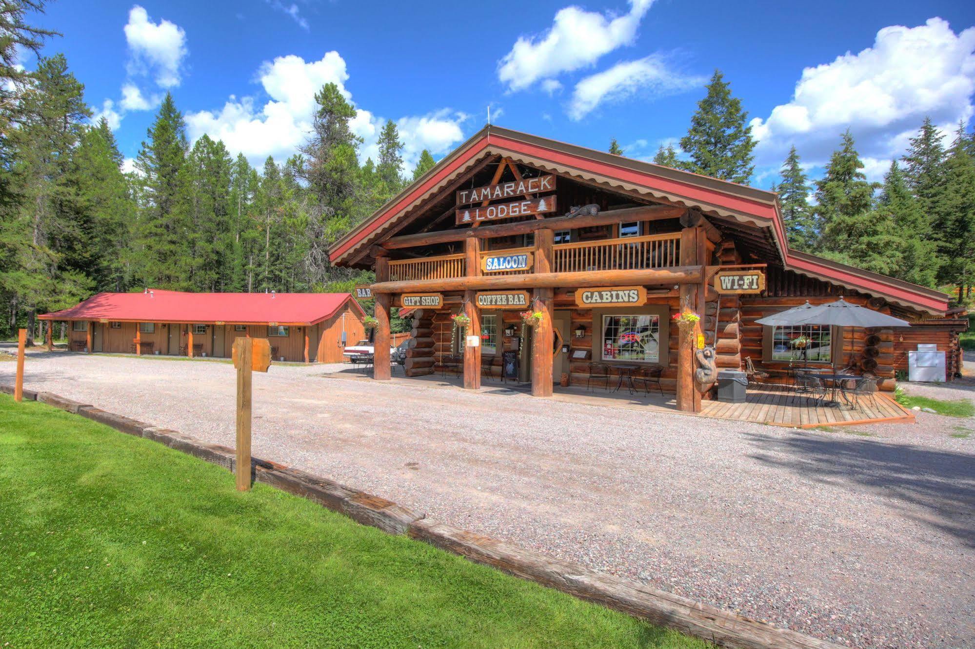 Historic Tamarack Lodge Hungry Horse Екстер'єр фото